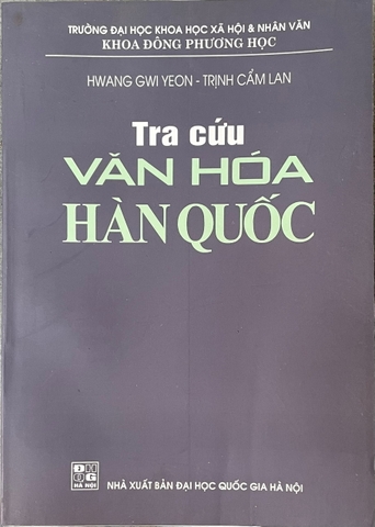 Tra cứu văn hoá Hàn Quốc