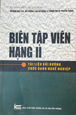 Biên tập viên hạng II - Tài liệu bồi dưỡng chức danh nghề nghiệp