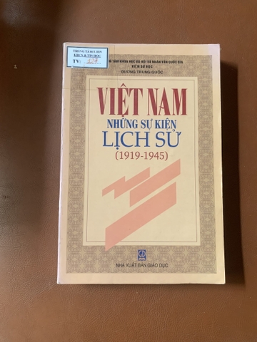 Việt Nam Những Sự Kiện Lịch Sử (1919-1945)