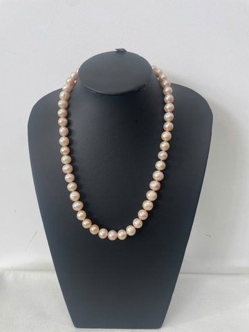 Chuỗi Cổ Ngọc Trai Hạt Tròn To 50 Hạt 11 mm