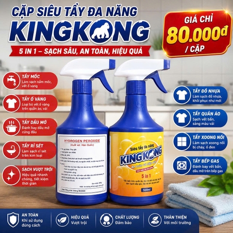 Cặp siêu tẩy đa năng KINGKONG