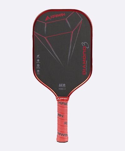 Vợt Pickleball Kaiwin Diamond Gen 3 - Màu Đỏ