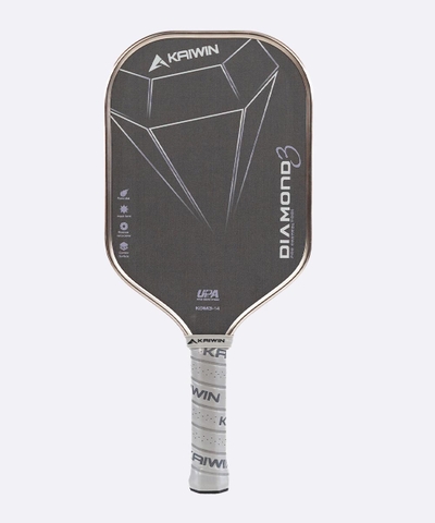 Vợt Pickleball Kaiwin Diamond Gen 3 - Màu Xám