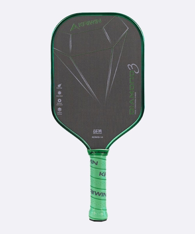 Vợt Pickleball Kaiwin Diamond Gen 3 - Màu Xanh Lá