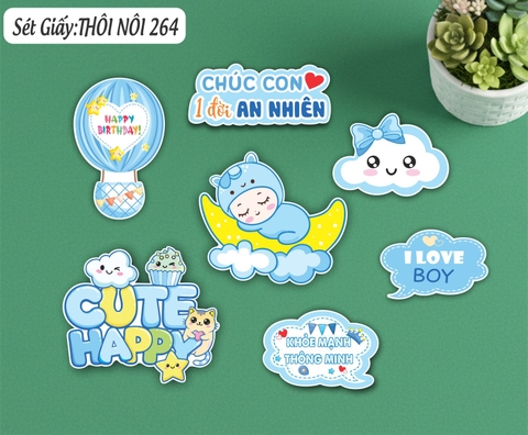 SET CẮM GIẤY THÔI NÔI 264