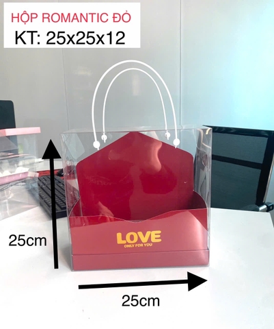 Hộp Romatic Đỏ Love