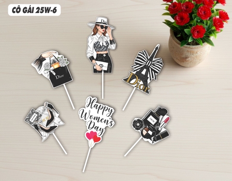 SET CẮM GIẤY CÔ GÁI 25W6