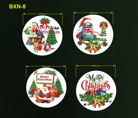 SET GIẤY NOEL 8