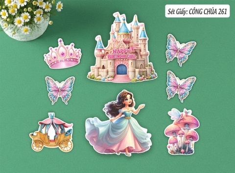 SET CẮM GIẤY CÔNG CHÚA 261