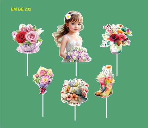 SET CẮM GIẤY EM BÉ 232
