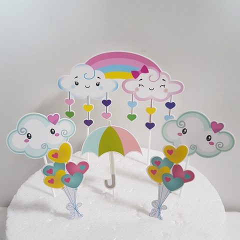 SET CẮM GIẤY CẦU VỒNG 7