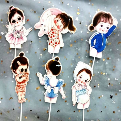 SET CẮM GIẤY BÉ GÁI BIỂN