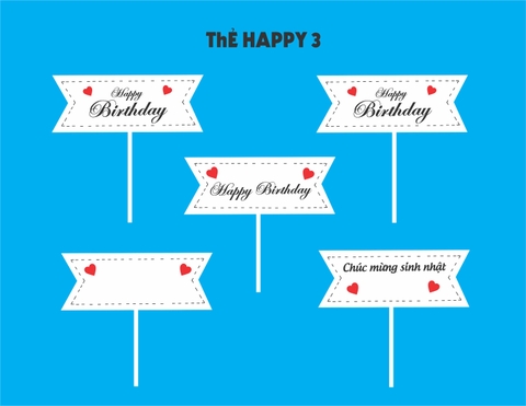THẺ CHỮ HAPPY BIRTHDAY 3