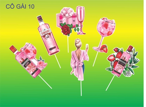 SET CẮM GIẤY CÔ GÁI 10