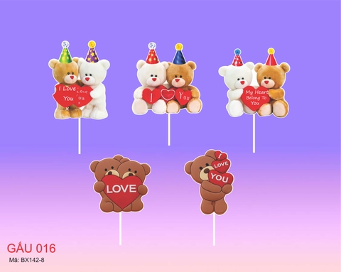 SET GẤU TÌNH YÊU 5CT