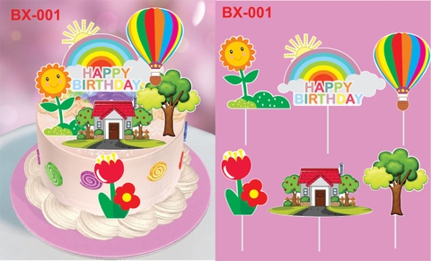 SET CẮM GIẤY CẦU VỒNG 001