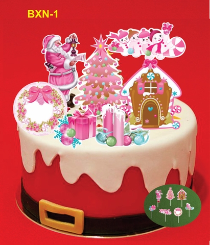 SET GIẤY NOEL 1