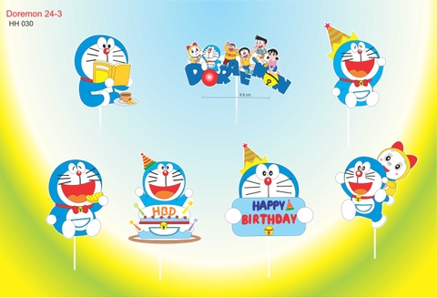 SET CẮM GIẤY DORAEMON 243