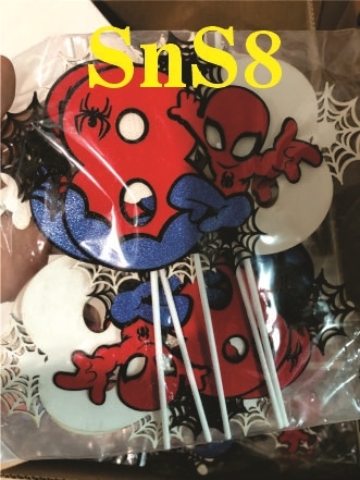 SET 10 SIÊU NHÂN CẮT SỐ 8