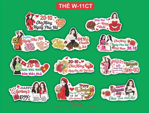 THẺ WOMEN'S - 11CT