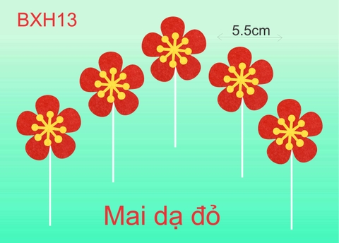 SET CẮM MAI DẠ ĐỎ