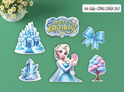 SET CẮM GIẤY CÔNG CHÚA 263