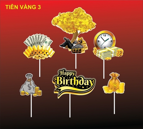 SET GIẤY TIỀN VÀNG 3