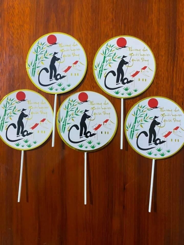 SET 5 THẺ TRÒN CHA