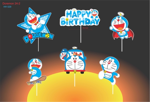 SET CẮM GIẤY DORAEMON 242
