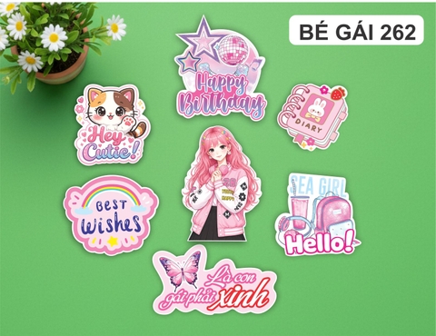 SET CẮM GIẤY BÉ GÁI 262