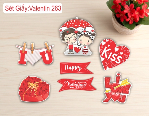 SET GIẤY VALENTINE 263