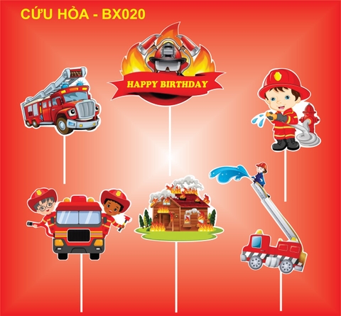 SET CẮM GIẤY CỨU HỎA