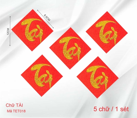 SET 5 CHỮ TÀI
