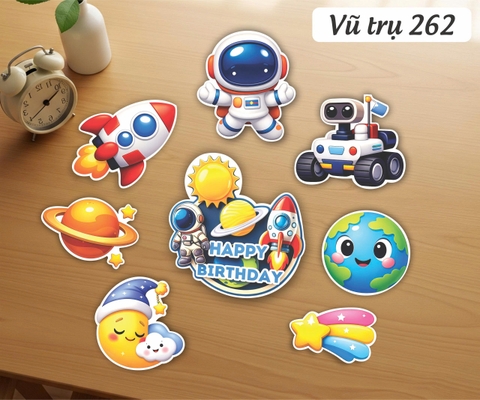 SET CẮM GIẤY VŨ TRỤ 262
