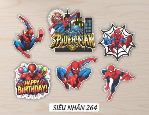 SET CẮM GIẤY SIÊU NHÂN 264