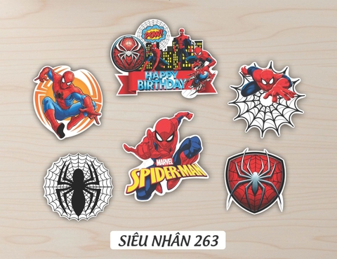 SET CẮM GIẤY SIÊU NHÂN 263