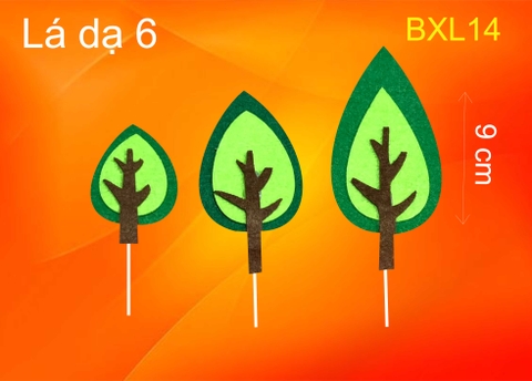 SET CẮM LÁ DẠ 6