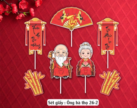 SET CẮM GIẤY ÔNG BÀ THỌ 262