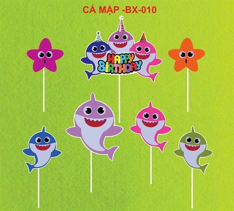 SET CẮM GIẤY CÁ MẬP 010