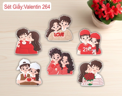 SET GIẤY VALENTINE 264