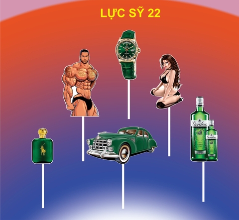 SET CẮM GIẤY LỰC SỸ 22