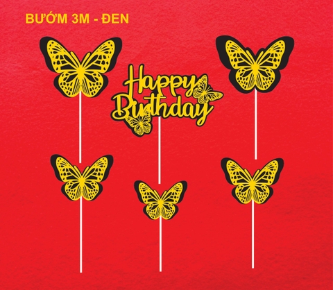 SET CẮM GIẤY BƯỚM 1
