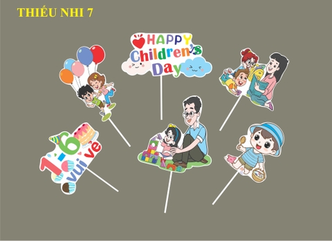 SET CẮM GIẤY THIẾU NHI 7