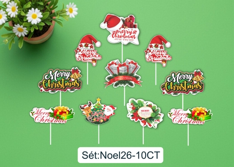 SET GIẤY NOEL 10