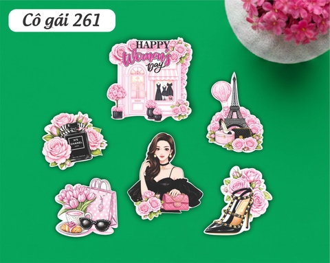 SÉT CẮM GIẤY CÔ GÁI 261