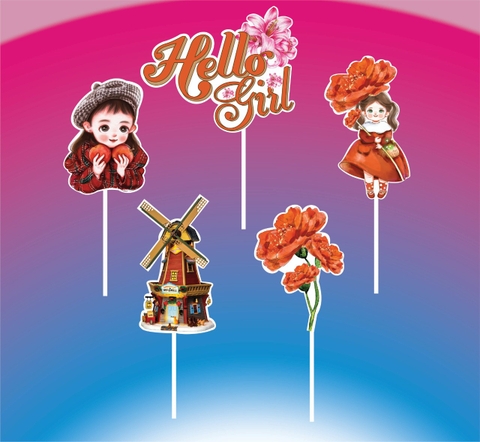 SET CẮM GIẤY BÉ GÁI 1