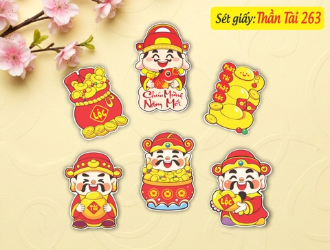 SET GIẤY THẦN TÀI 263