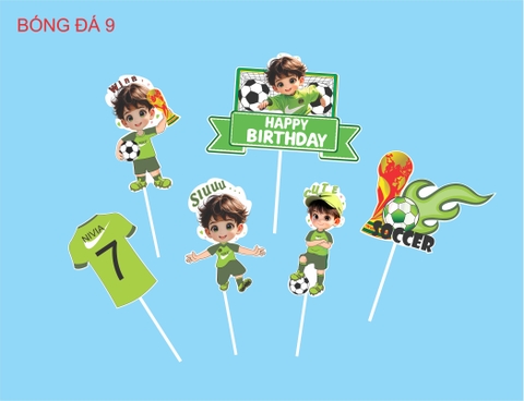 SET CẮM GIẤY BÓNG ĐÁ 9