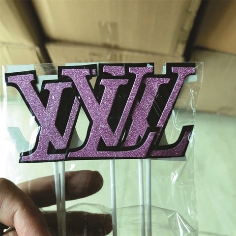 THẺ CHỮ LV TÍM