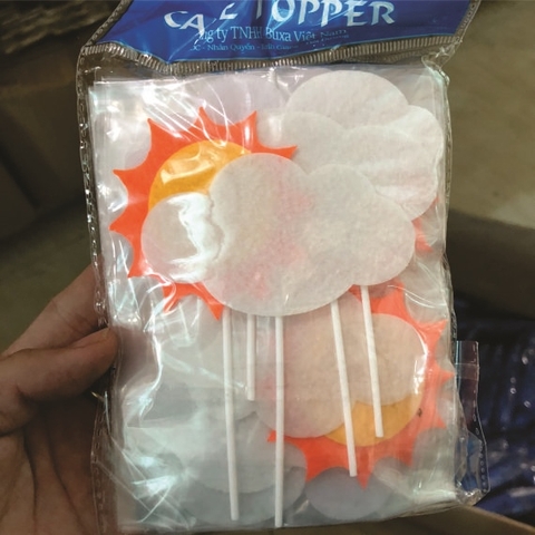 SET CẮT LAZE MÂY TRẮNG, MẶT TRỜI CAM